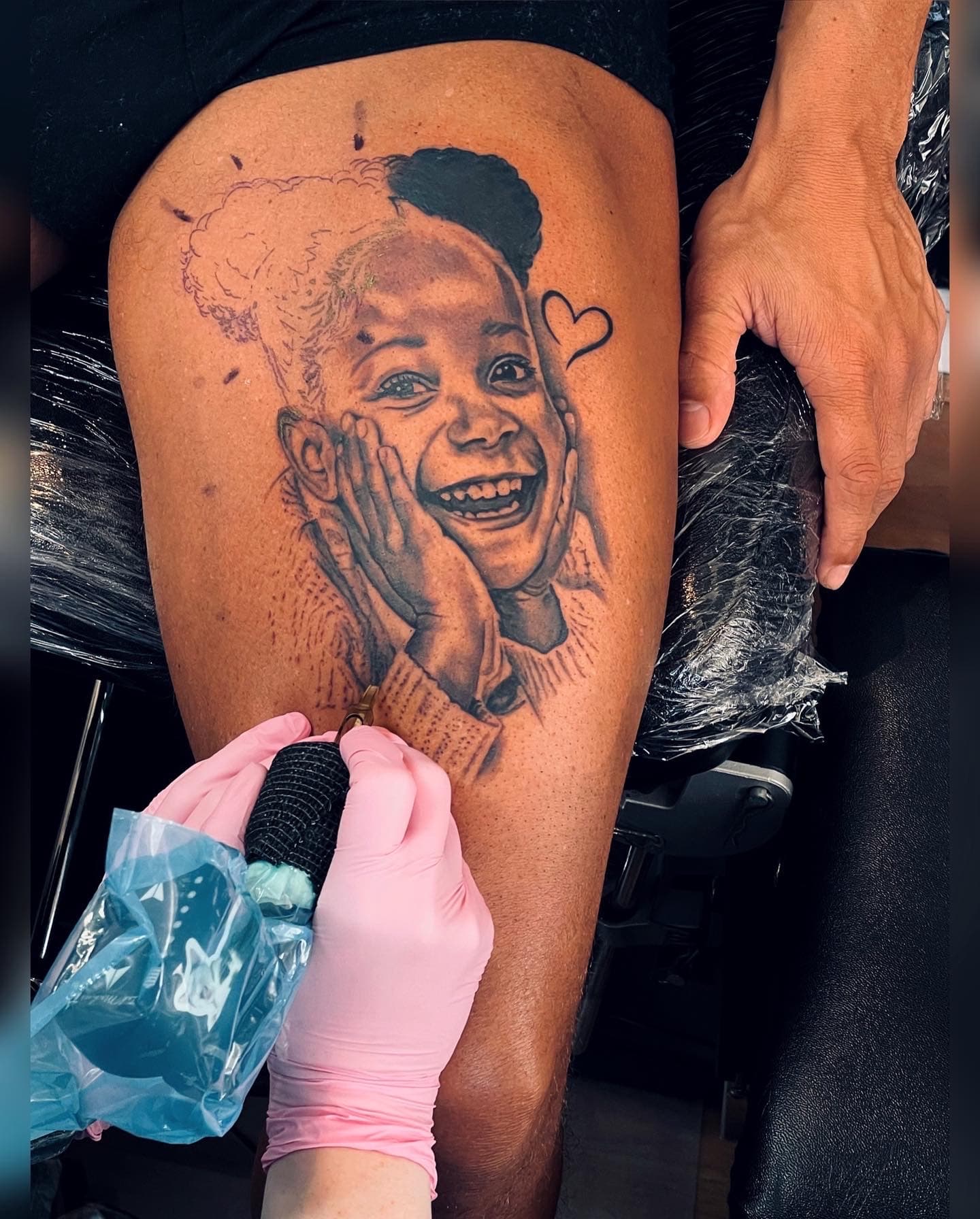 Portrait tattoo
